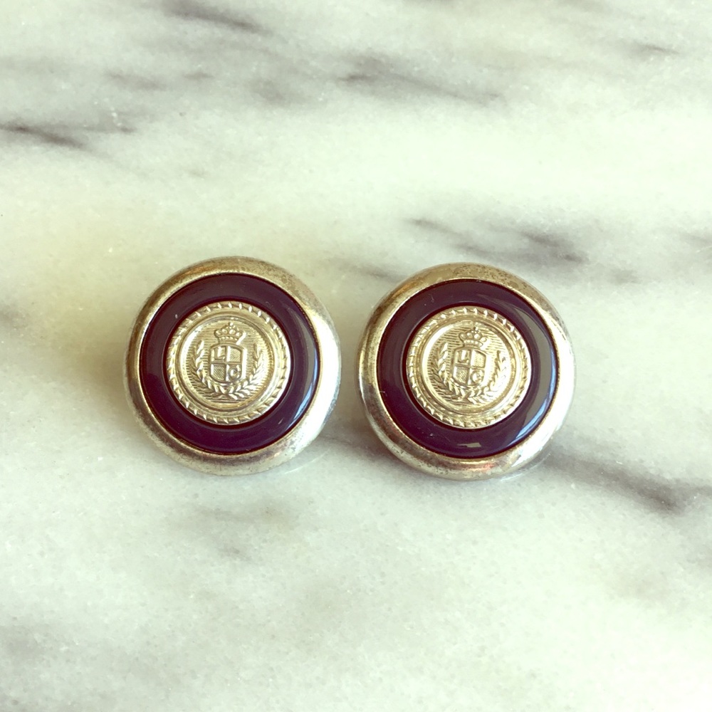 Liz Insignia Post Earrings